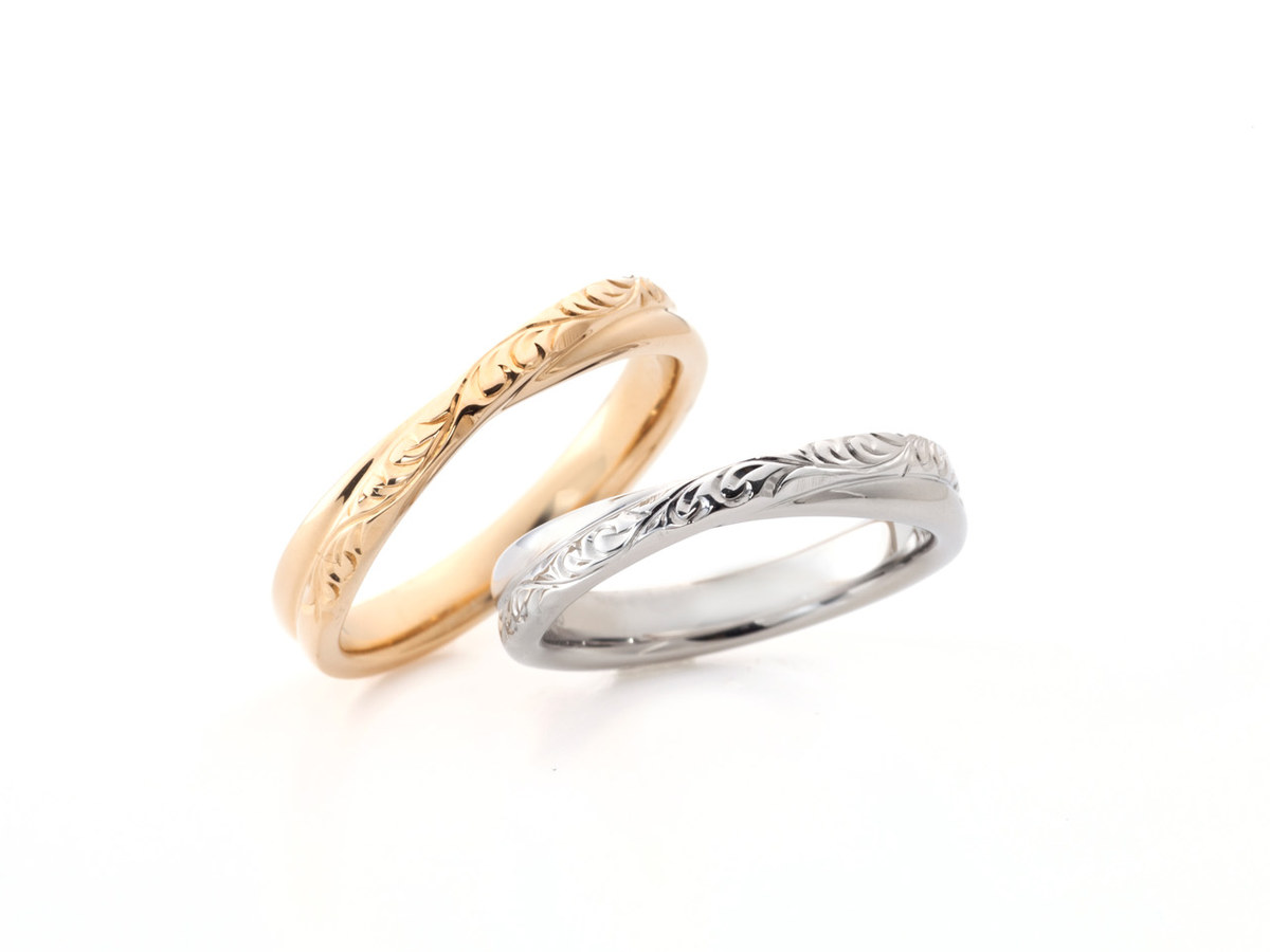 マウオリ 結婚指輪 ALAHAKA（アラハカ）MM-3 ペアリング