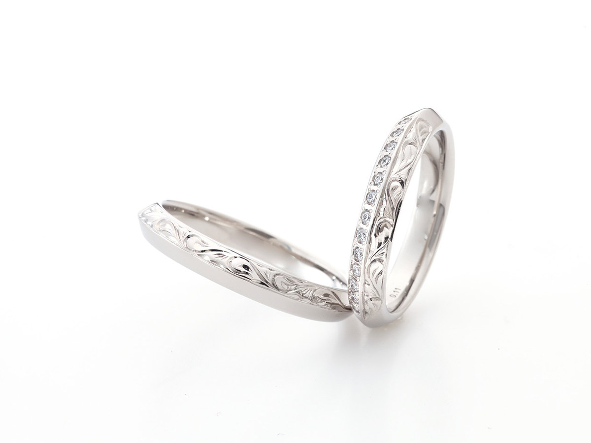 マウオリ 結婚指輪 PILILANI（ピリラニ）MM-4 / MM-4D ペアリング